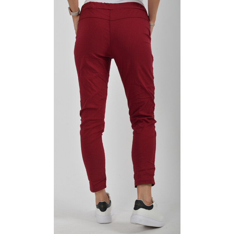 Enjoy Style Vínové kalhoty ES1199