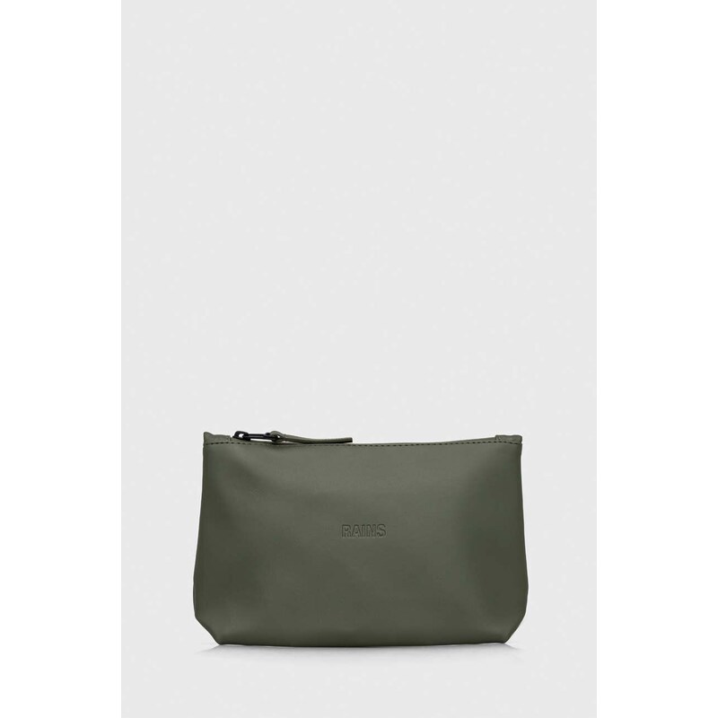 Kosmetická taška Rains Cosmetic Bag 15600 EVERGREEN zelená barva