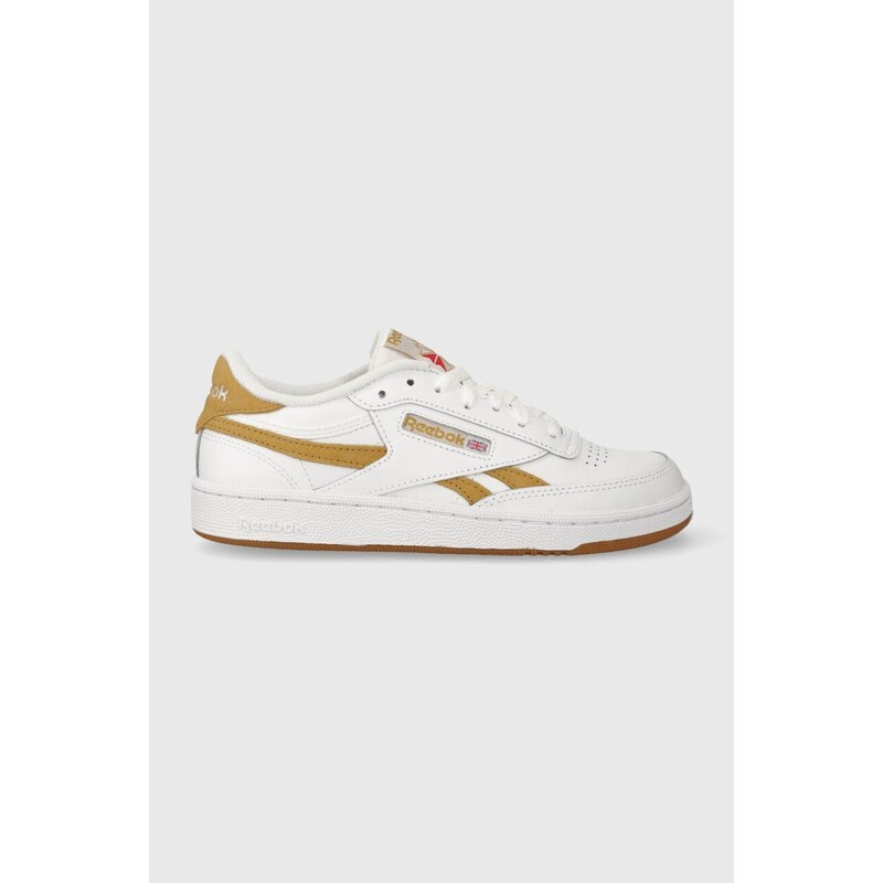 Kožené sneakers boty Reebok Club C Revenge bílá barva