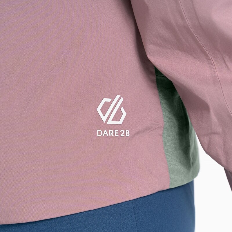 Dámská outdoorová bunda Dare2b TRAVERSING zelená/růžová