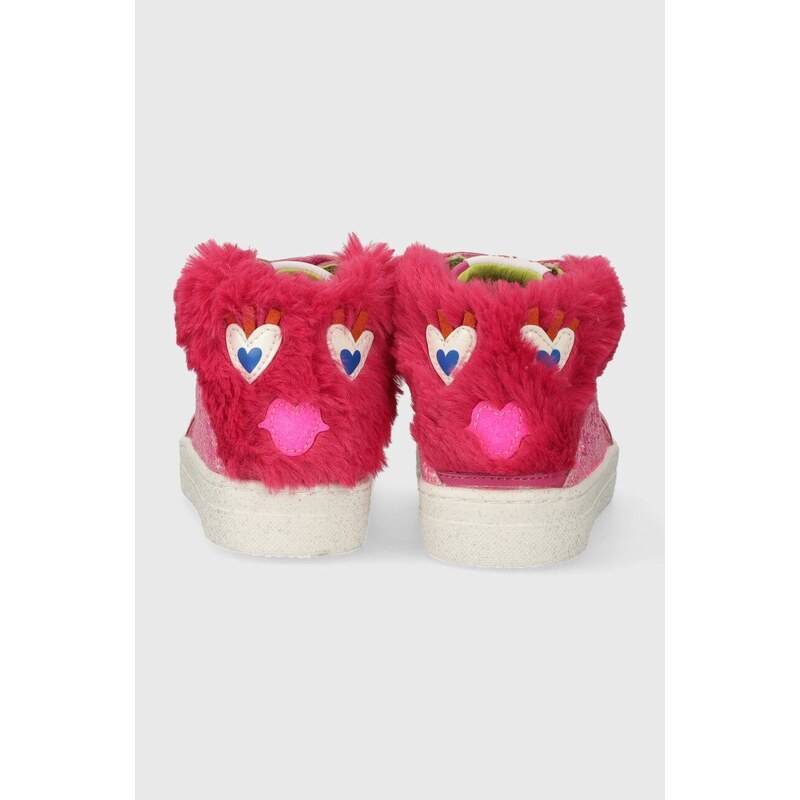 Dětské sneakers boty Agatha Ruiz de la Prada růžová barva