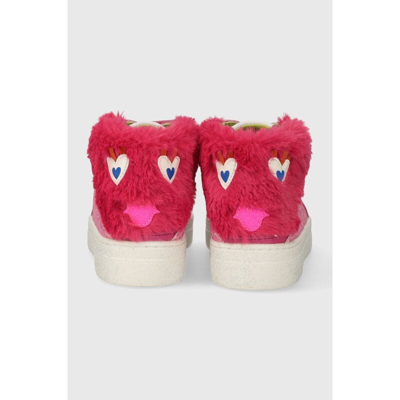 Dětské sneakers boty Agatha Ruiz de la Prada růžová barva