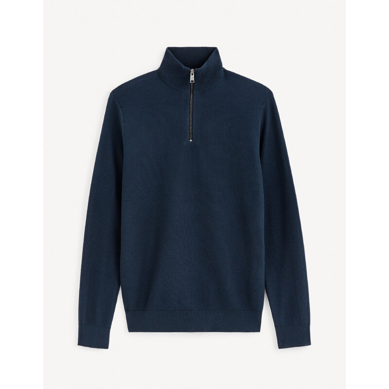 Celio Svetr Celim s límcem na zip - Pánské