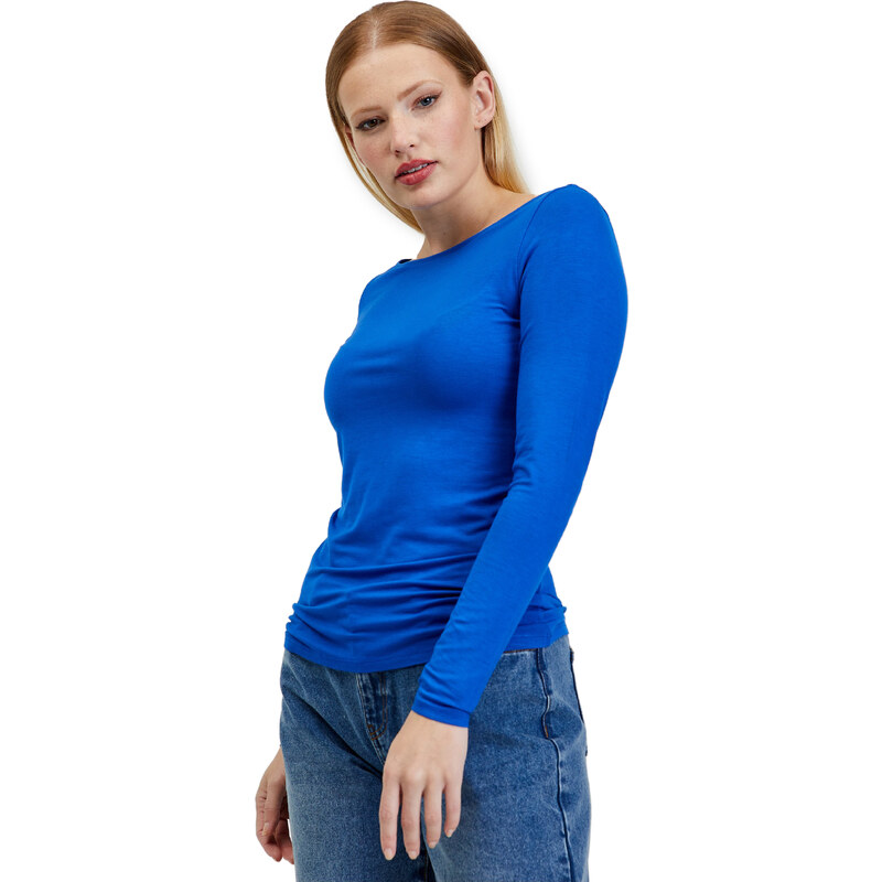 Orsay Modré dámské tričko - Dámské