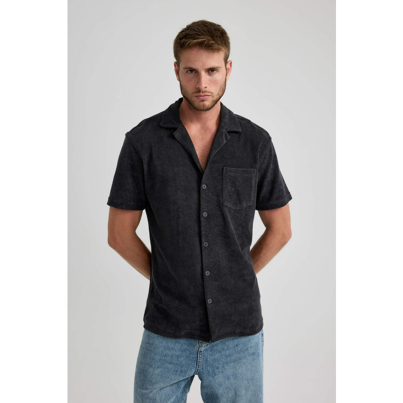 DEFACTO Modern Fit Short Sleeve Shirt