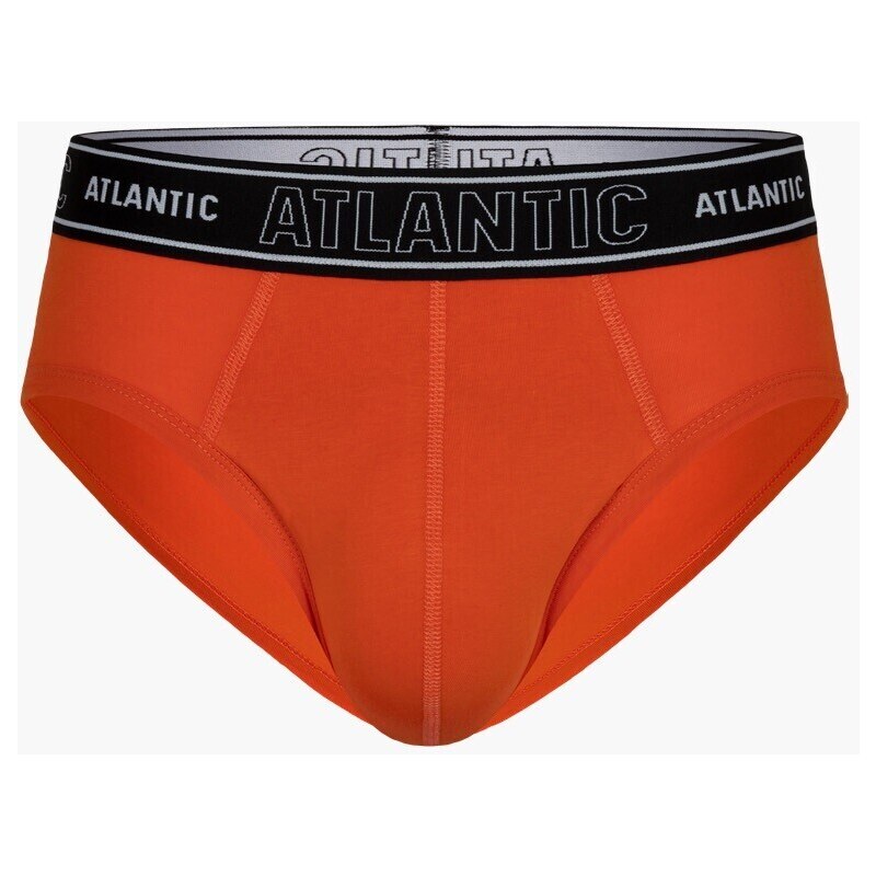 Pánské slipy ATLANTIC Magic Pocket - oranžové