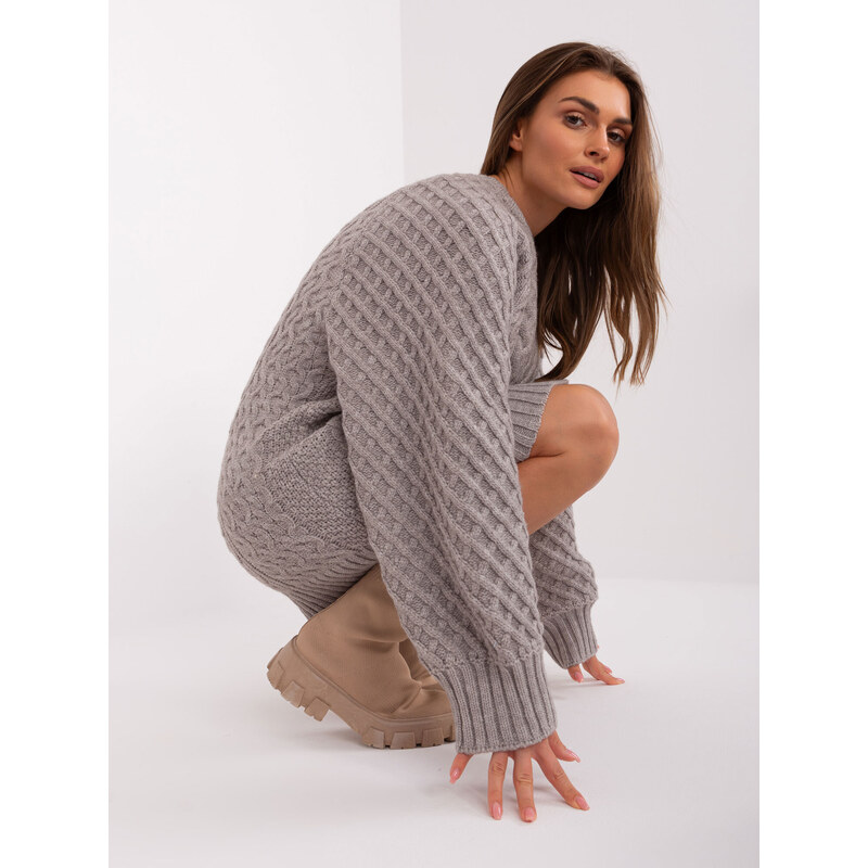 Wool Fashion Italia Sweater-AT-SW-2367-2.64P-gray