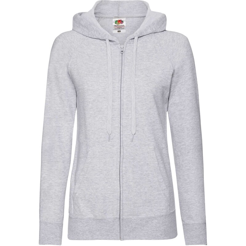 Gray hoodie Lady fit Fruit Of The Loom
