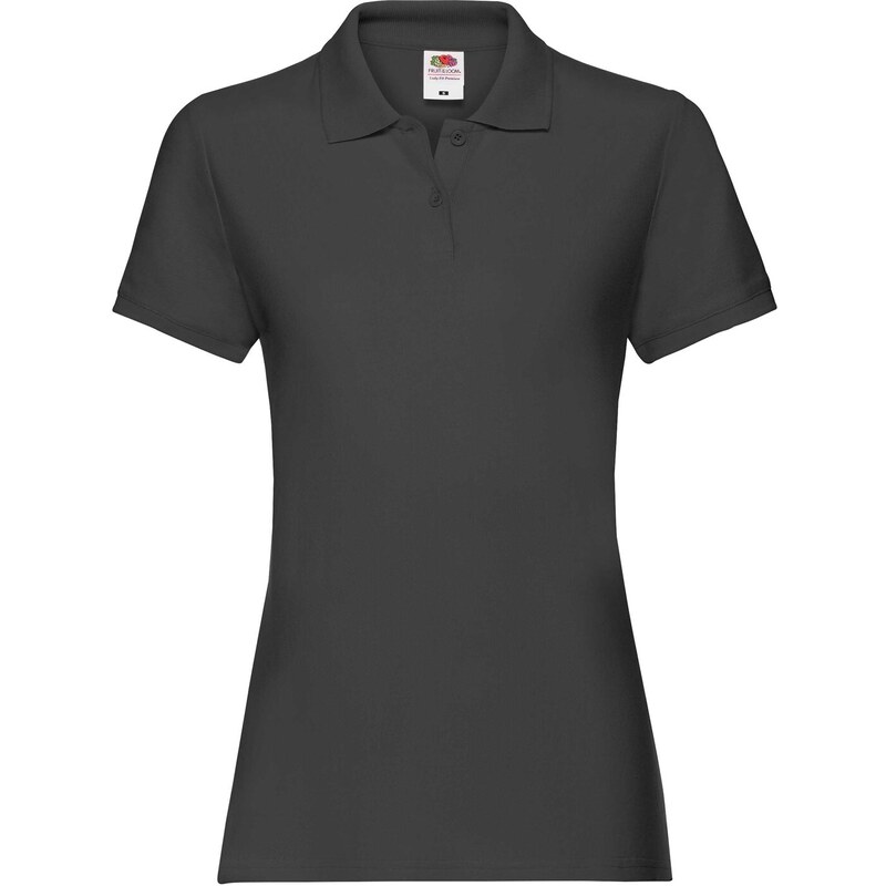 Black Polo Fruit of the Loom