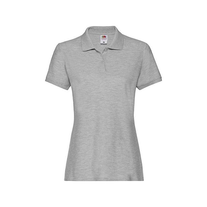 Grey Polo Fruit of the Loom