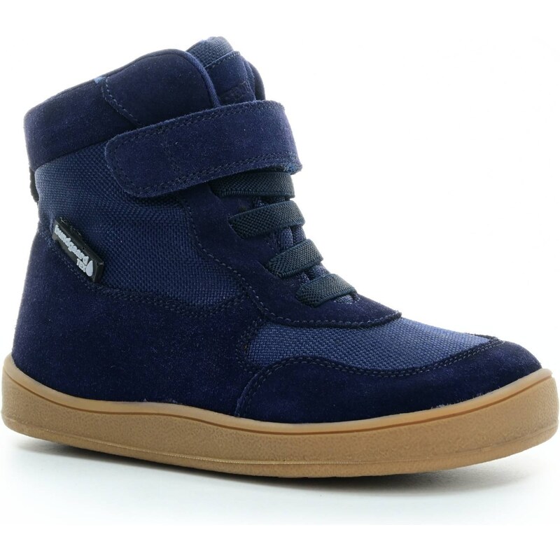 Bundgaard Brooklyn Tex Blue zimní barefoot boty