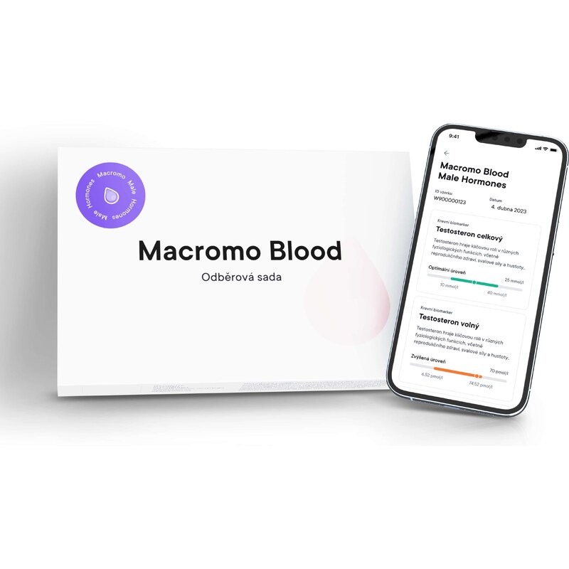 Macromo Krevní test na mužské hormony