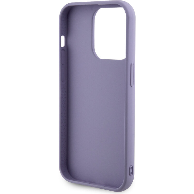 Ochranný kryt na iPhone 15 Pro MAX - Guess, Sequin Script Logo Purple