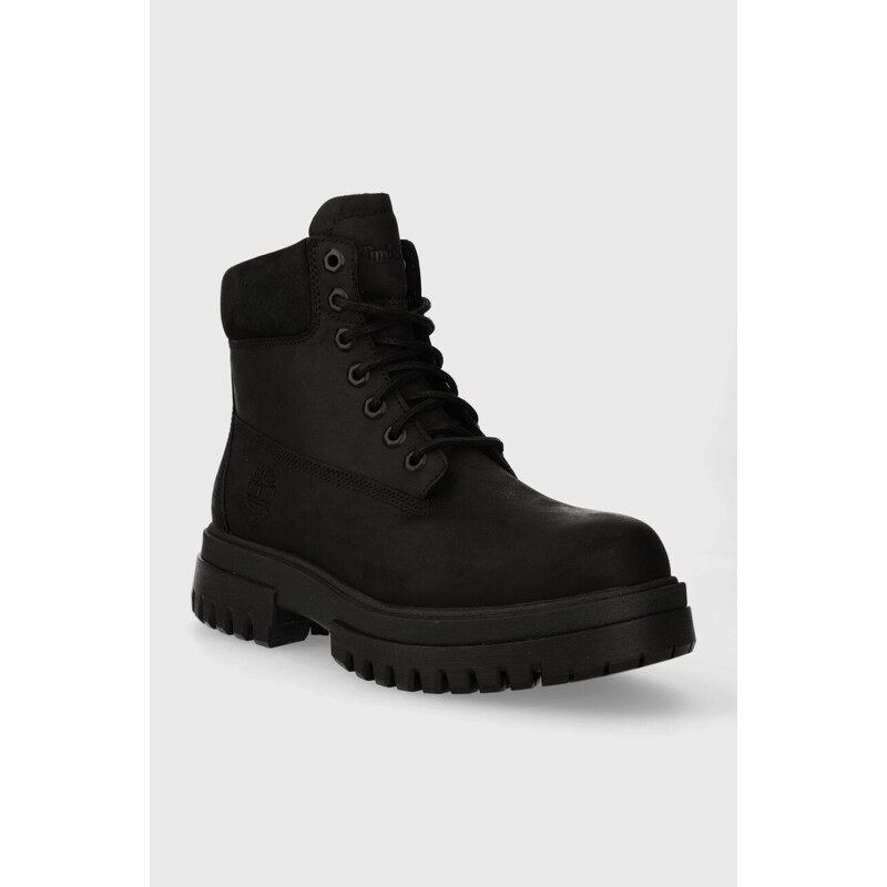 Semišové boty Timberland Arbor Road WP Boot pánské, černá barva, TB0A5YMN0151