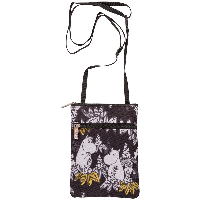 Martinex Finsko Moomin taštička Tuhto Maronie black 14 x 18,5 x 1 cm 110275319
