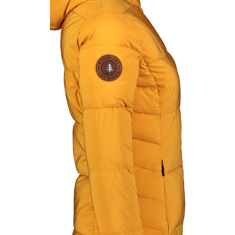 Nordblanc Žlutý dámský zimní kabát METROPOLE