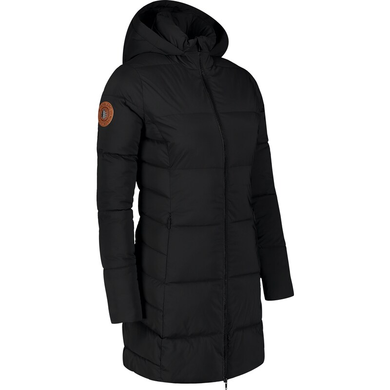Nordblanc Černý dámský zimní kabát METROPOLE