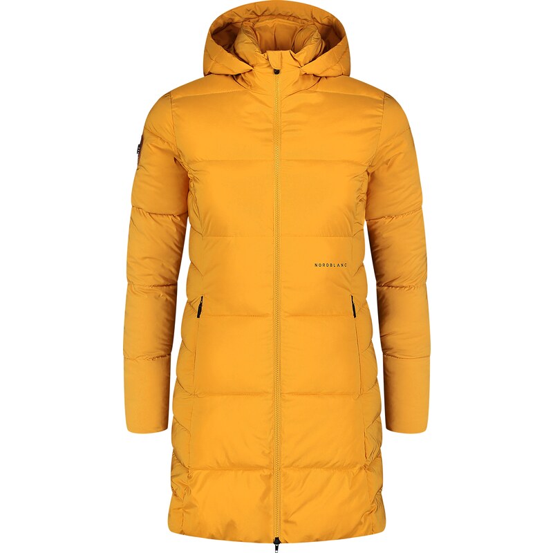 Nordblanc Žlutý dámský zimní kabát METROPOLE