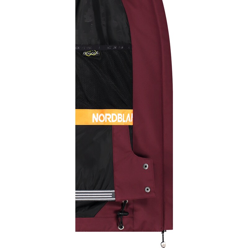 Nordblanc Vínová dámská lyžařská bunda HIGHEST