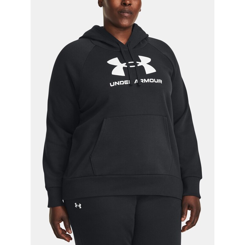 Under Armour Mikina UA Rival Fleece Logo Hoodie&-BLK - Dámské