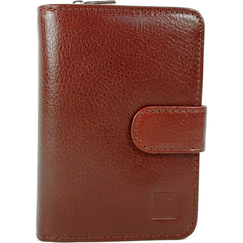 Dámská kožená peněženka Hexagona 331063 - hnědá