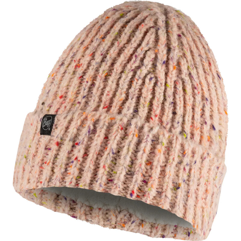 Světle růžová sportovní čepice Buff Kim Knitted Fleece Hat