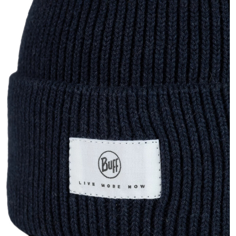 TMAVĚ MODRÁ ČEPICE BUFF DRISK KNITTED HAT BEANIE