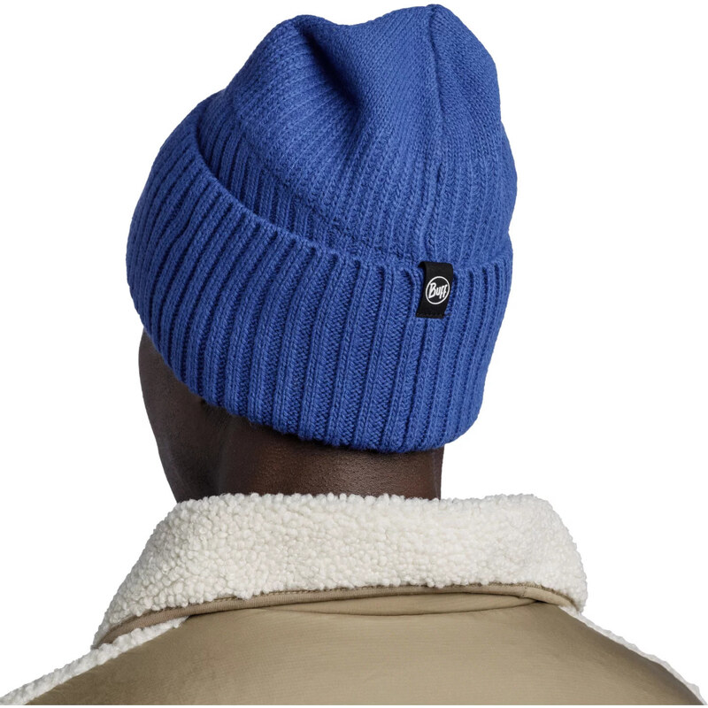 MODRÁ SPORTOVNÍ ČEPICE BUFF RENSO KNITTED FLEECE HAT BEANIE