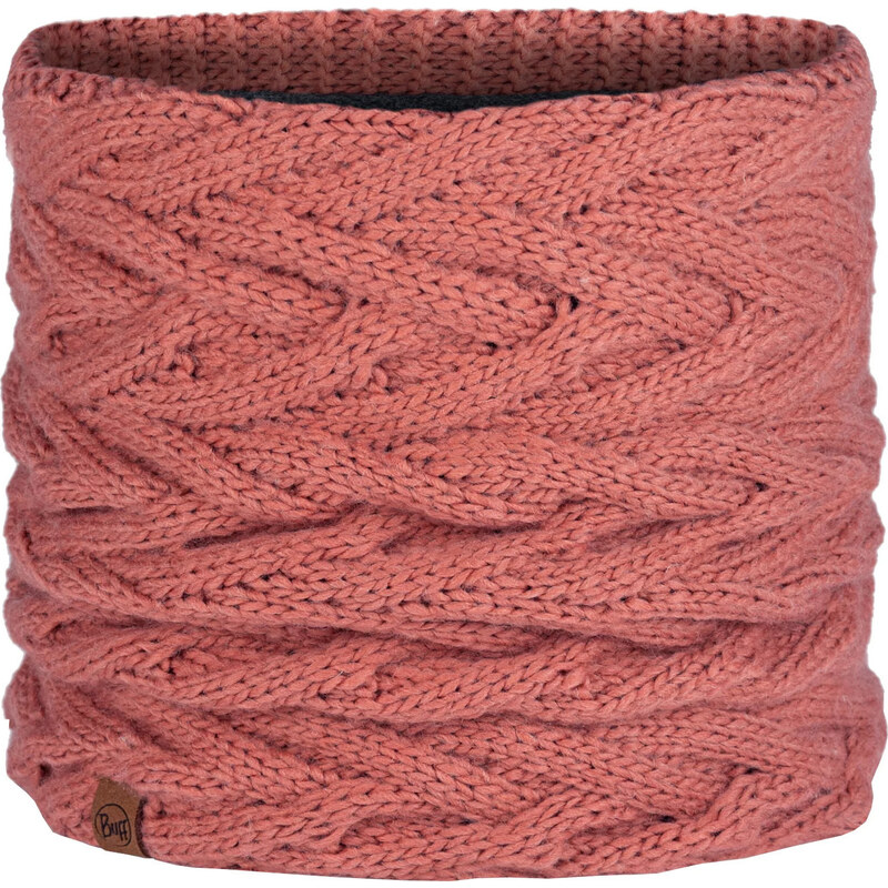 MERUŇKOVÝ NÁKRČNÍK BUFF CARYN KNITTED FLEECE NECKWARMER Oranžová