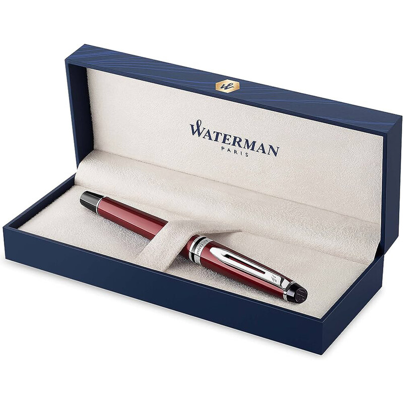 Kuličková tužka Waterman Expert Lacquer CT červená