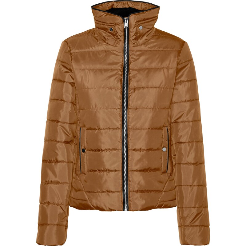 VERO MODA Přechodná bunda CLARISA karamelová