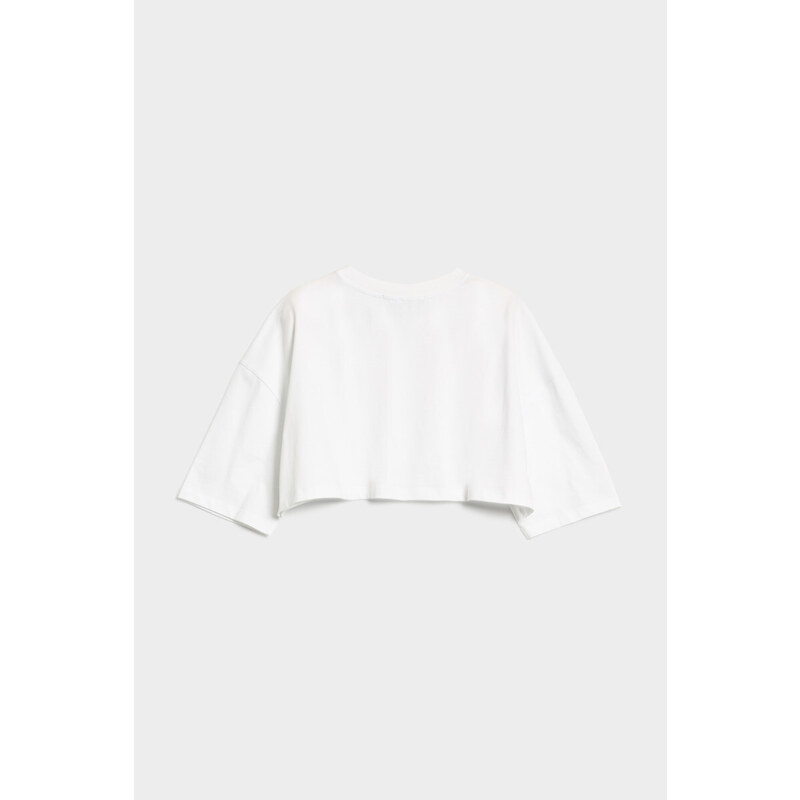 TRIČKO KARL LAGERFELD CROPPED LOGO T-SHIRT