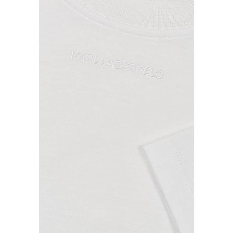 TRIČKO KARL LAGERFELD CROPPED LOGO T-SHIRT