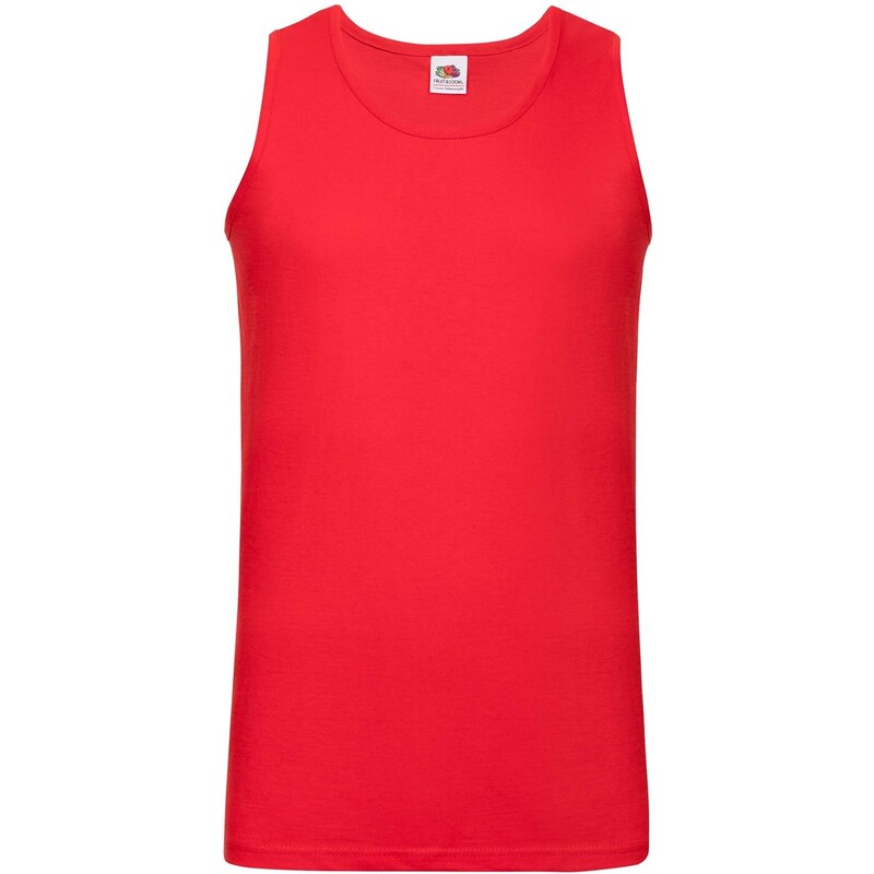 Czerwona koszulka męska Athletic Vest Fruit of the Loom