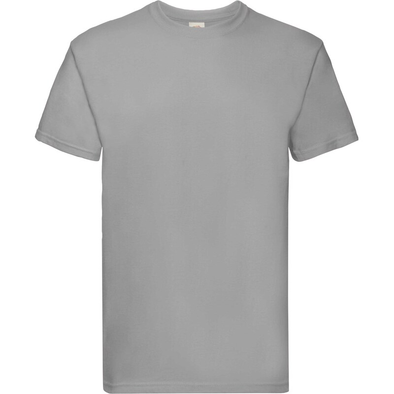 Super Premium Fruit of the Loom Mens Grey T-shirt