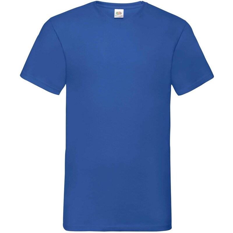 Blue Men's T-shirt Valueweight V-Neck Fruit of the Loom