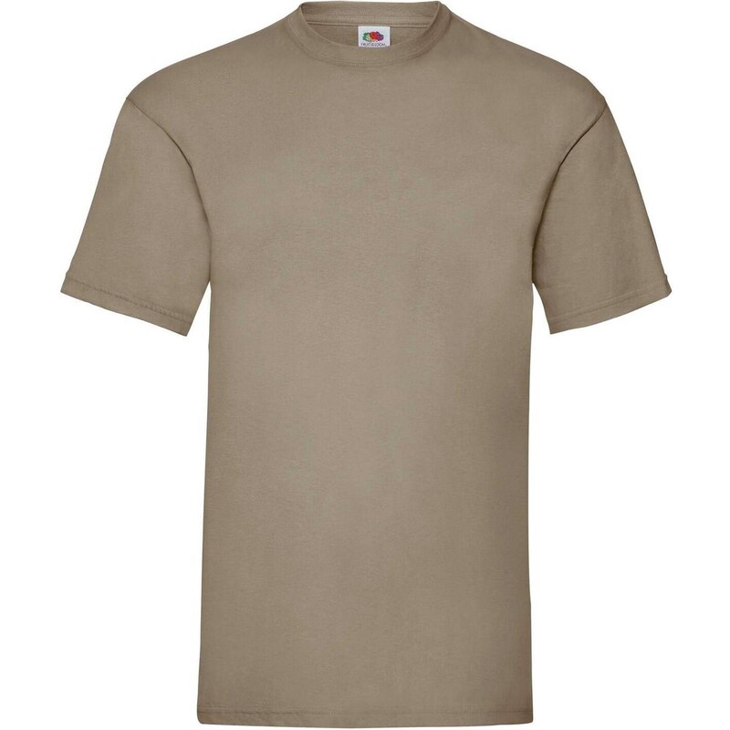 Khaki men's t-shirt Valueweight Fruit of the Loom