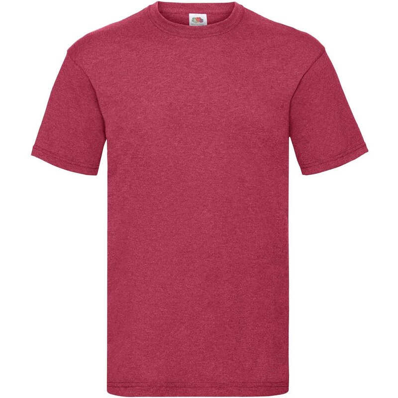 Men's Red T-shirt Valueweight Fruit of the Loom