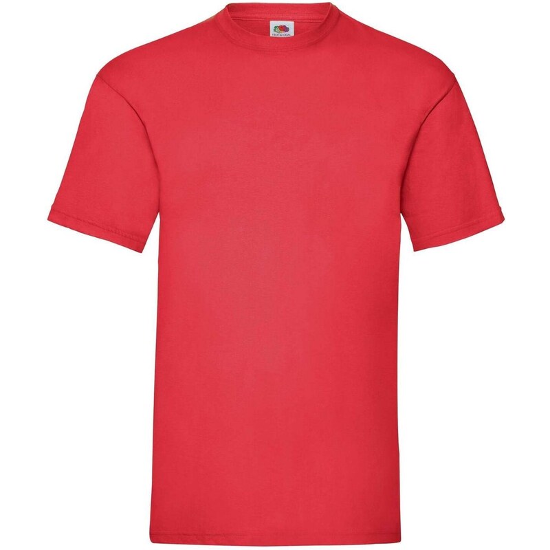 Men's Red T-shirt Valueweight Fruit of the Loom