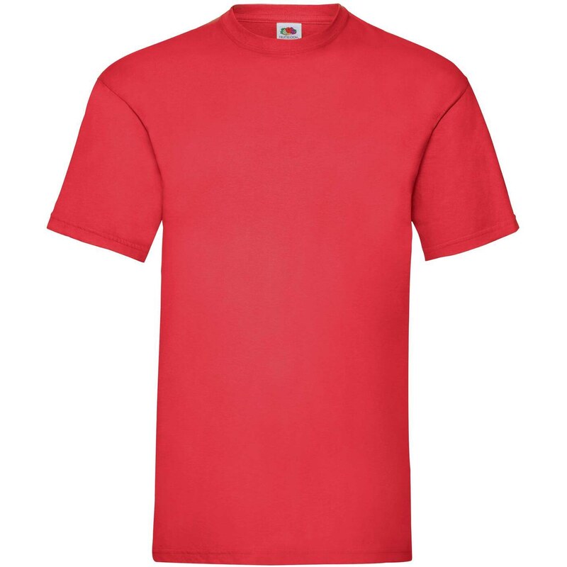 Men's Red T-shirt Valueweight Fruit of the Loom