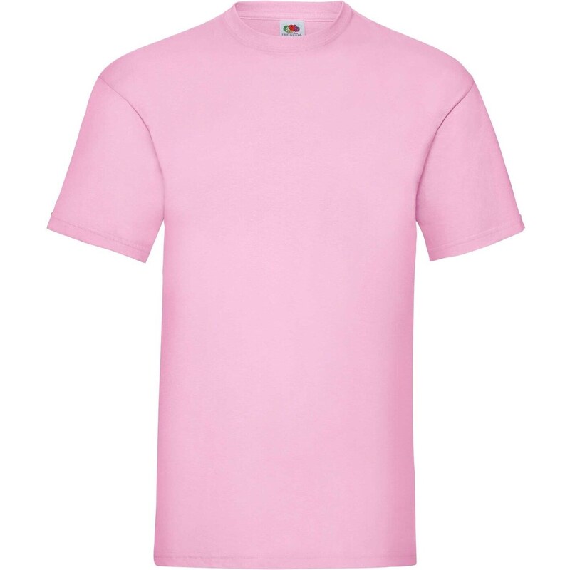 Men's Pink T-shirt Valueweight Fruit of the Loom