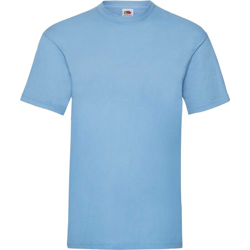 Mens Blue T-shirt Valueweight Fruit of the Loom