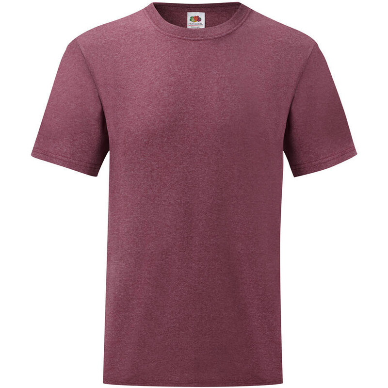 Burgundy Men's T-shirt Valueweight Fruit of the Loom