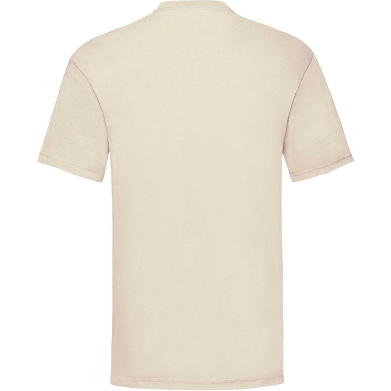 Beige Men's T-shirt Valueweight Fruit of the Loom