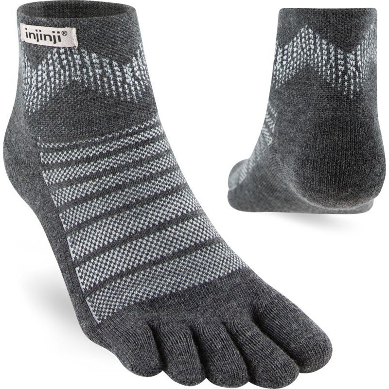 Ponožky INJINJI Outdoor Mini Wool Barva: Slate, Velikost: M