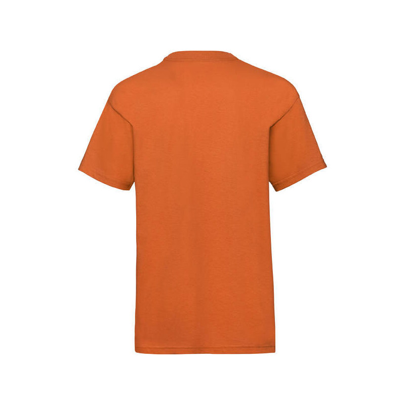 Orange Baby Cotton T-shirt Fruit of the Loom