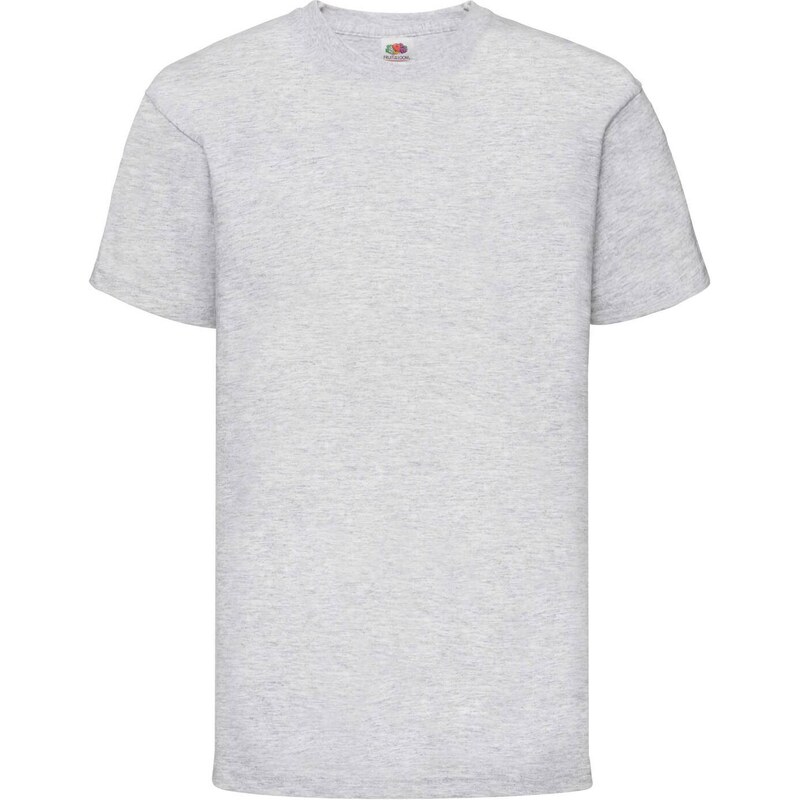 Fruit of the Loom Grey Cotton T-shirt