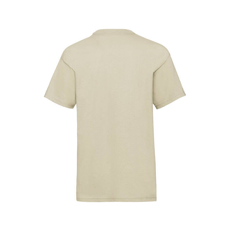 Beige Baby Cotton T-shirt Fruit of the Loom