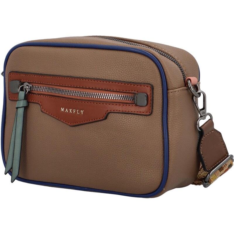 Dámská crossbody kabelka taupe - MaxFly Veruve Khaki