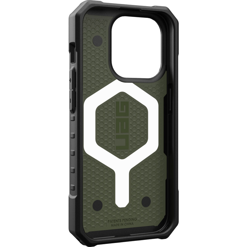 Urban Armor Gear Ochranný kryt na iPhone 15 Pro - UAG, Pathfinder MagSafe Olive Drap